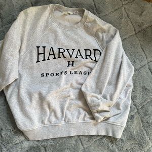 Harvard crewneck